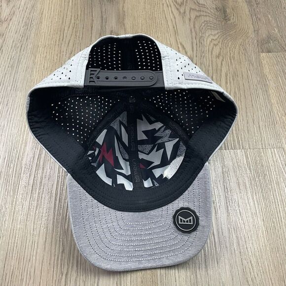 Melin Hat Cap Snap Back Gray Dam That Cancer Patch Hydro Mesh Trucker Mens 2022 - Picture 7 of 8